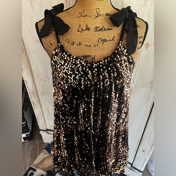 By Together rose gold sequin dress - Picture 5 of 6